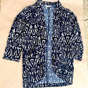 Lush open front blazer size Small